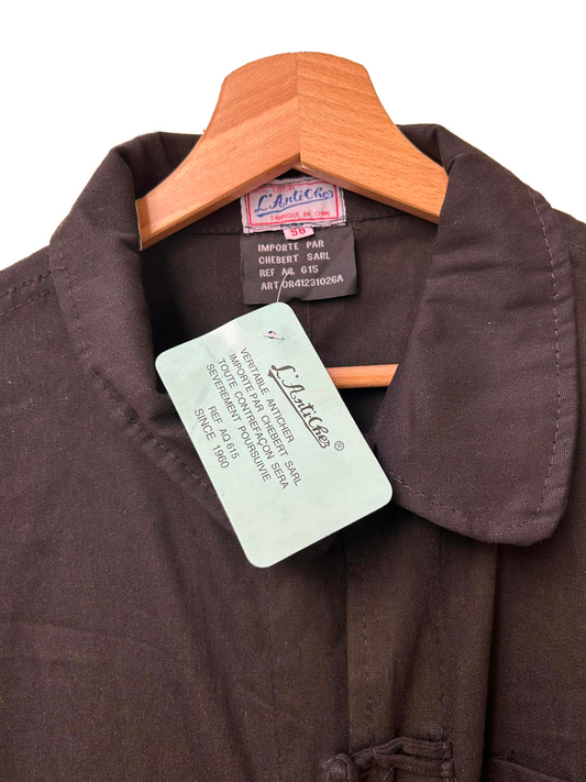 Costume Bleu de Chine Noir – Veste Traditionnelle Unisexe | Anticher Filou Shanghai | Toutes Tailles Disponibles