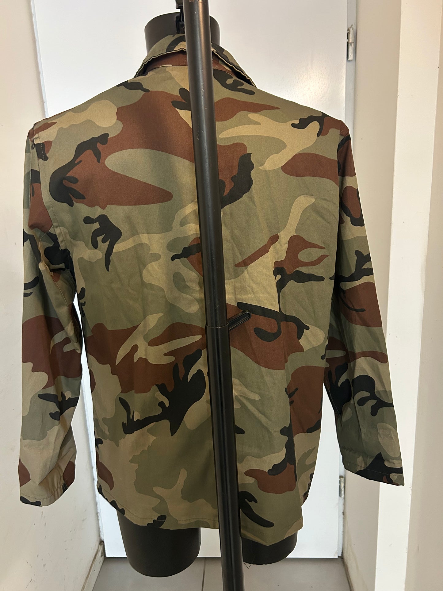 veste bleu de chine camouflage