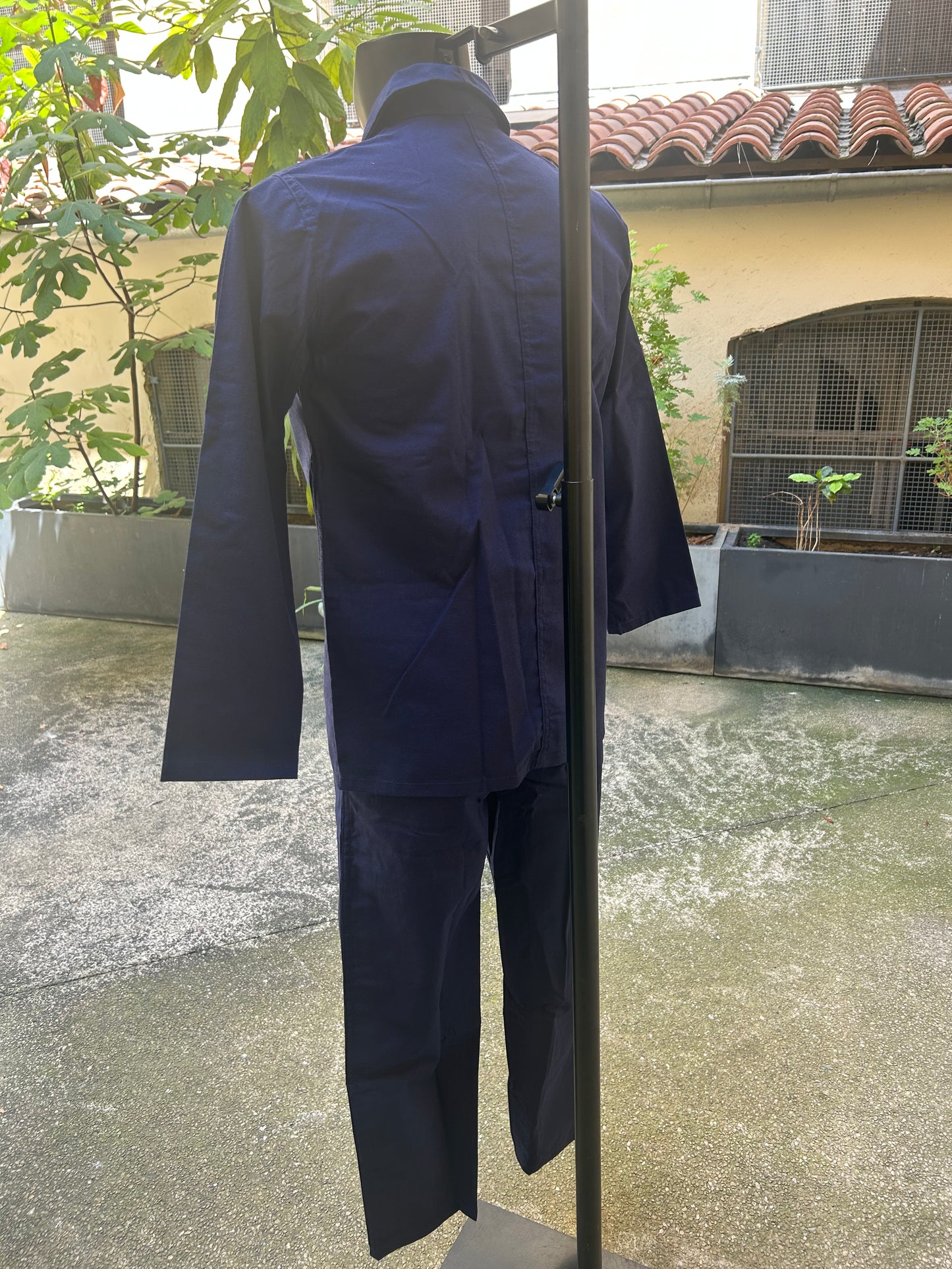 Costume Bleu de Chine Bleu – Veste Traditionnelle Unisexe | Anticher Filou Shanghai | Toutes Tailles Disponibles