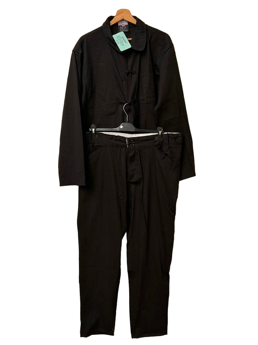 Costume Bleu de Chine Noir – Veste Traditionnelle Unisexe | Anticher Filou Shanghai | Toutes Tailles Disponibles