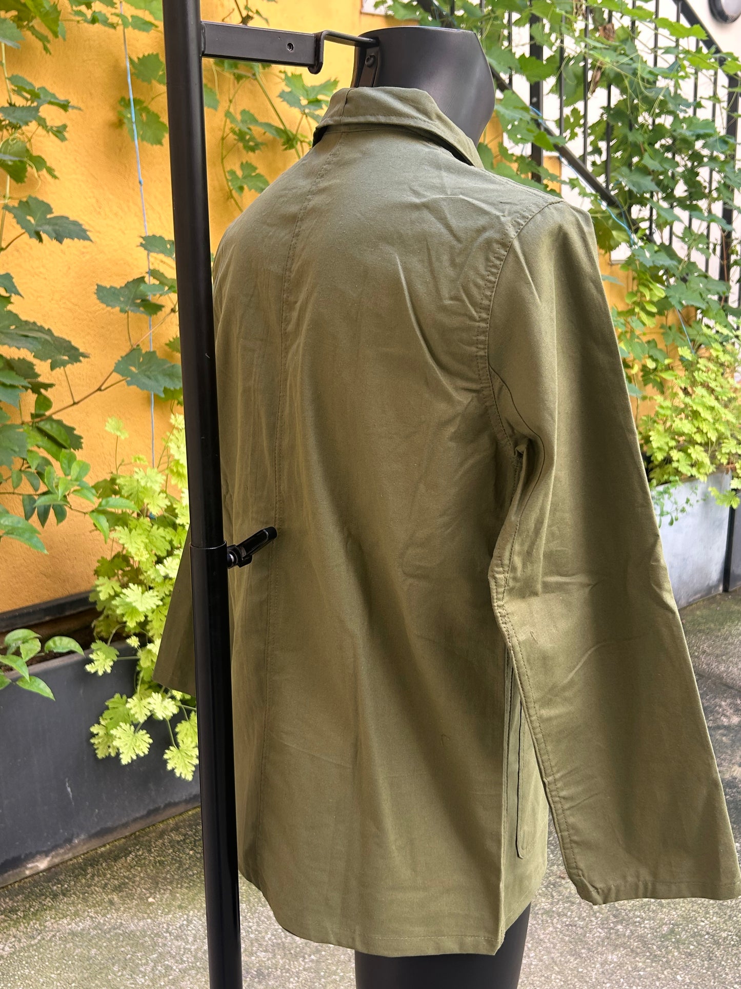 VEST BLEU DE CHINE OLIVE